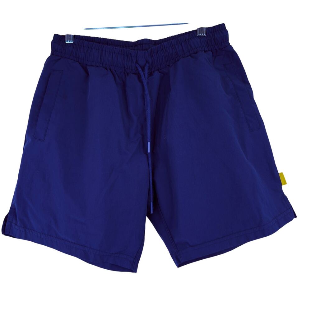 Yellow Label Co. Men's Navy Blue Shorts Size Medium